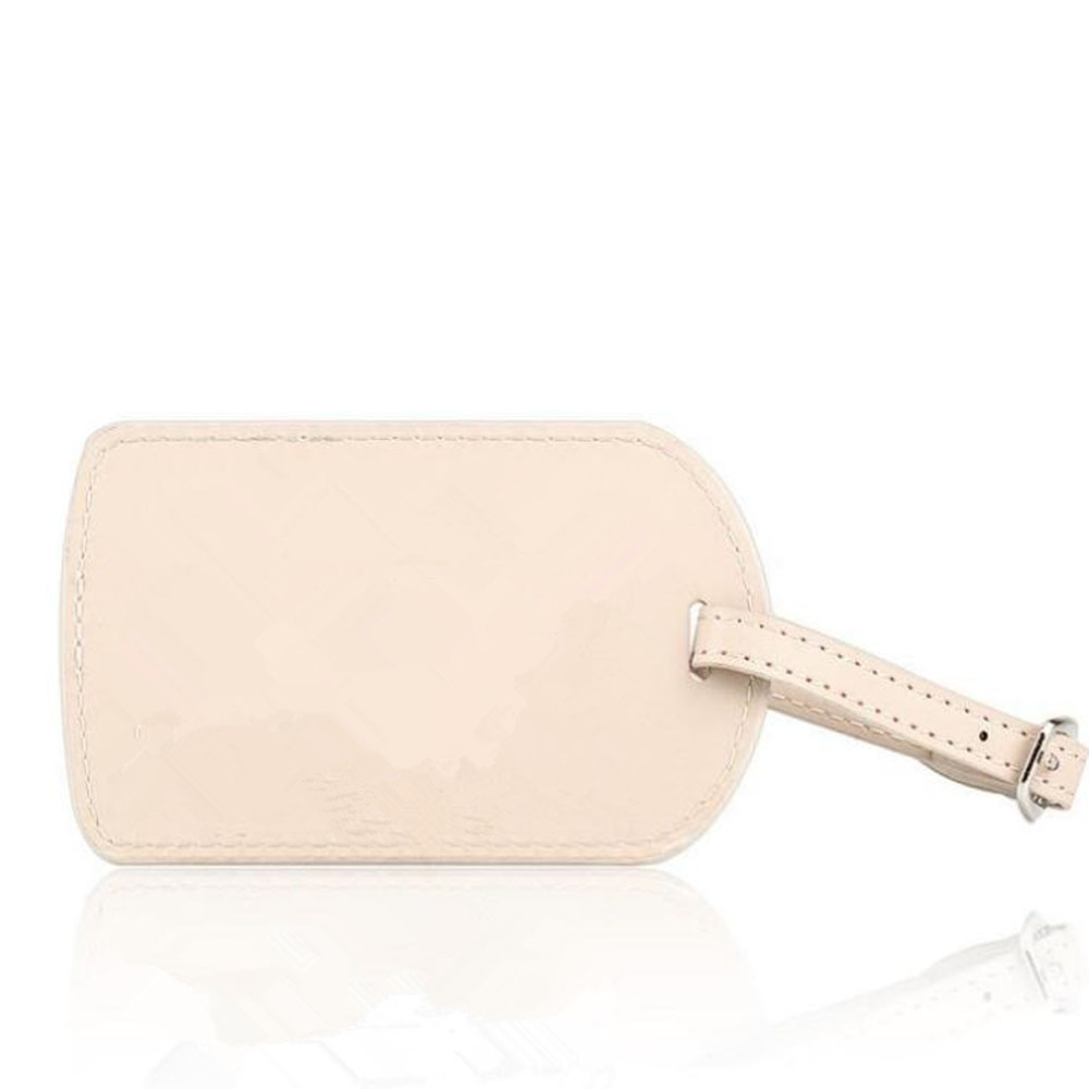 thẻ hành lý da thanh lịch elegant leather luggage tag